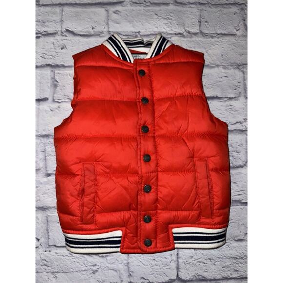 Janie and Jack Other - Janie And Jack Boys Candy Red Puffer‎ Vest Size 3-4